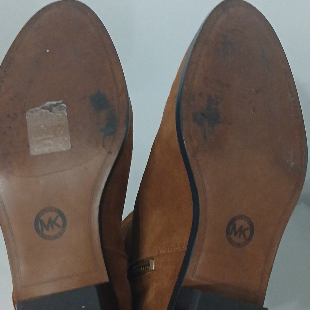Michael Kors Brown Suede Over-the-Knee Boots, Gentle Used Excellent Conditions - Picture 5 of 6